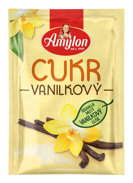 Obrázek k výrobku 2617 - AMYLON Cukr vanilkový (pravá vanilka)