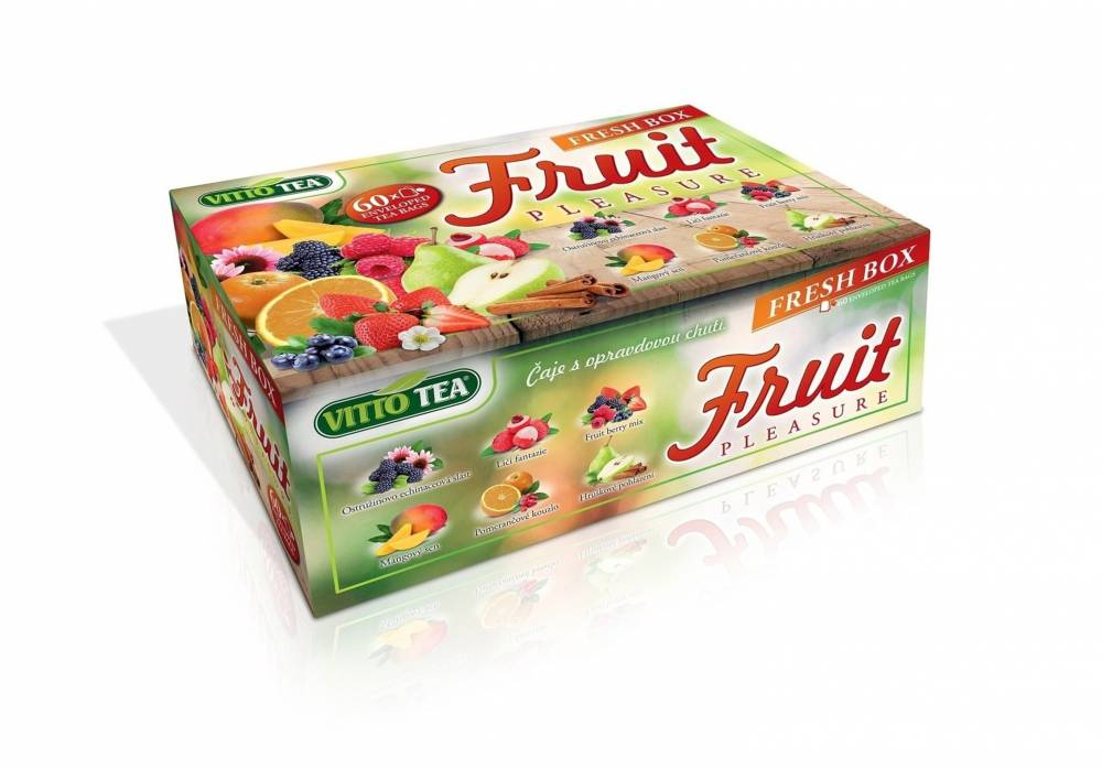 Obrázek k výrobku 4205 - Čaj VITTO ovocný Fresh box 60x2g