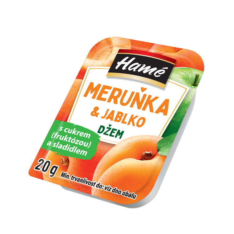 Obrázek k výrobku 6070 - DIA Džem porce meruňka Hamé