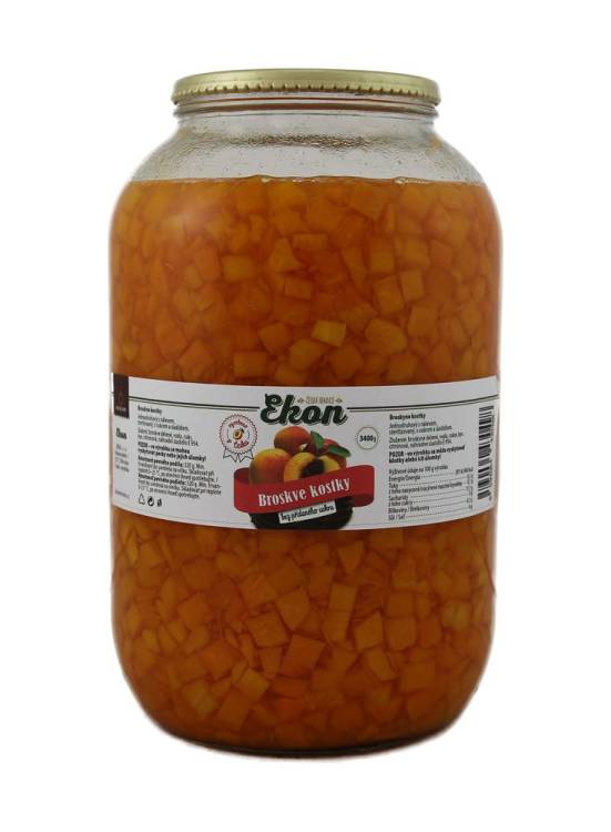 Obrázek k výrobku 3114 - DIA Kompot broskve kostky Ekon