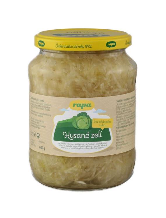 Obrázek k výrobku 3179 - DIA Zelí bílé kysané Rapa