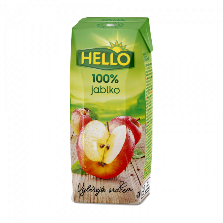 Obrázek k výrobku 4384 - Džus Hello mini jablko 100%