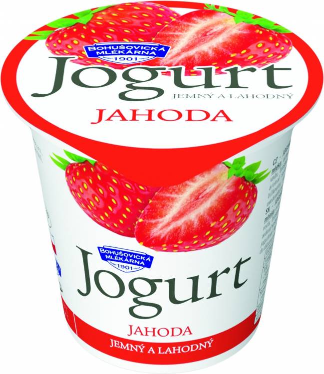 Obrázek k výrobku 2021 - Jogurt Bohušovický jahodový