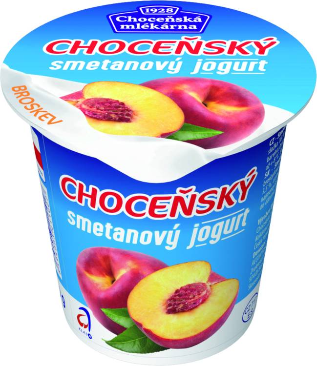 Obrázek k výrobku 2030 - Jogurt Choceňský broskvový