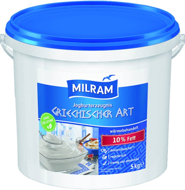 Obrázek k výrobku 5811 - Jogurt MILRAM na řecký způsob 10% kbelík