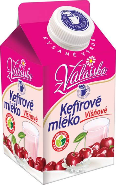 Obrázek k výrobku 2085 - Kefírové mléko višňové