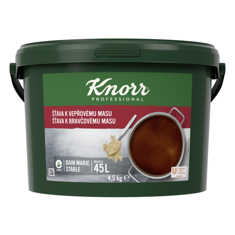 Obrázek k výrobku 3919 - KNORR šťáva k vepřovému masu