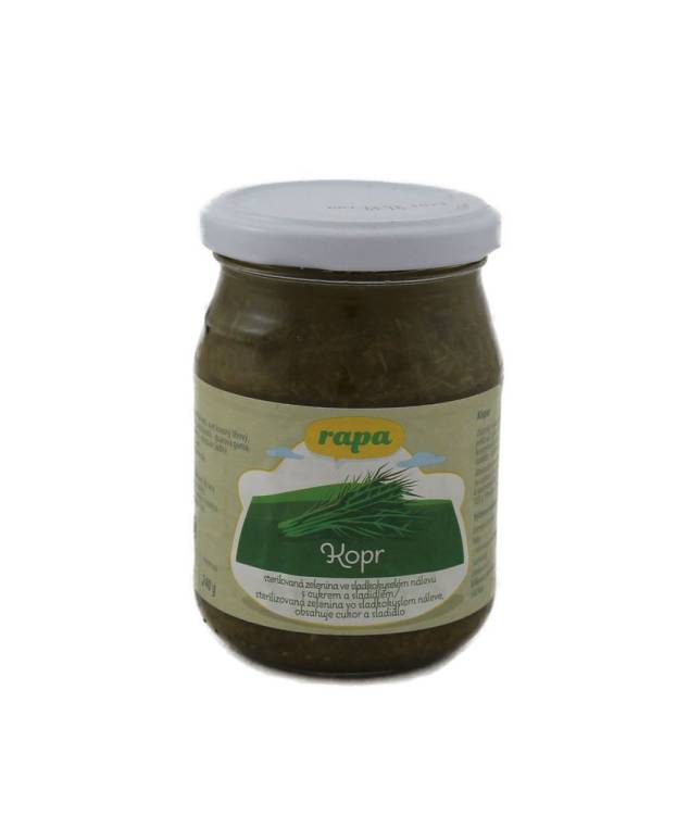 Obrázek k výrobku 6046 - Kopr sterilovaný Rapa
