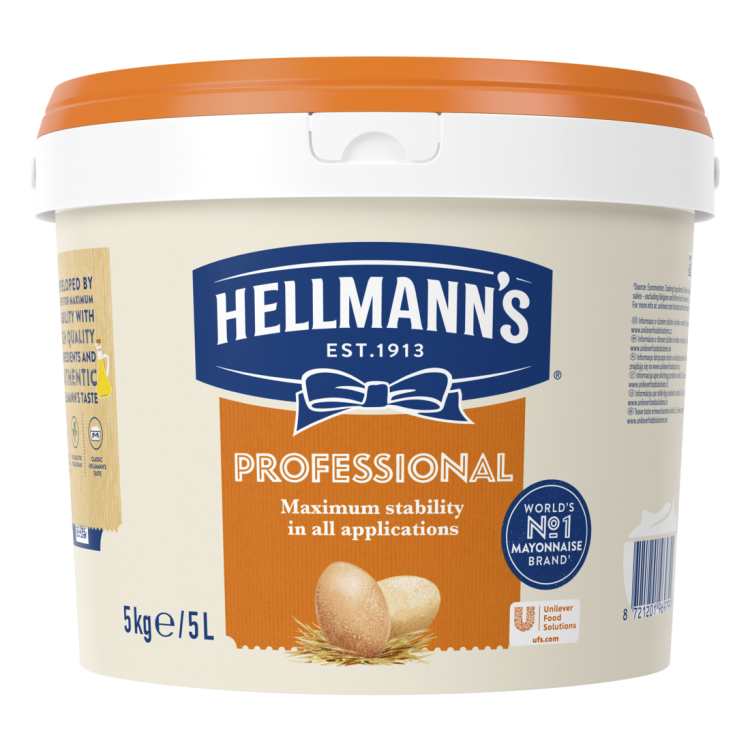 Obrázek k výrobku 3465 - Majonéza Hellmans professional 51% 5l