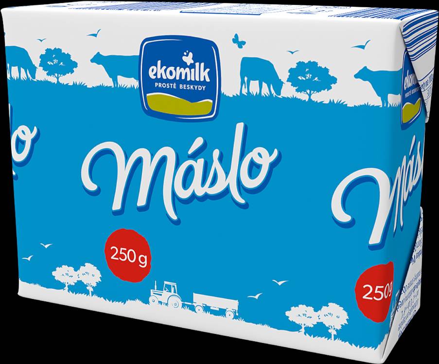 Obrázek k výrobku 2093 - Máslo čerstvé EKOMILK