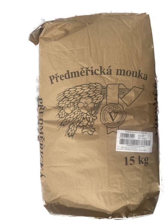 Obrázek k výrobku 3475 - Mouka PŘEDMĚŘICE pš.hrubá 15kg