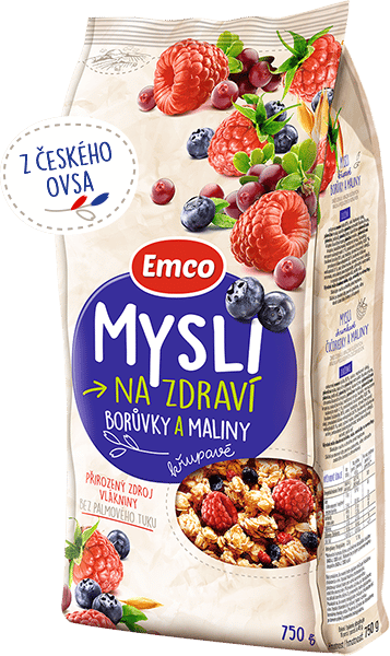 Obrázek k výrobku 4678 - Müsli EMCO borůvka & malina