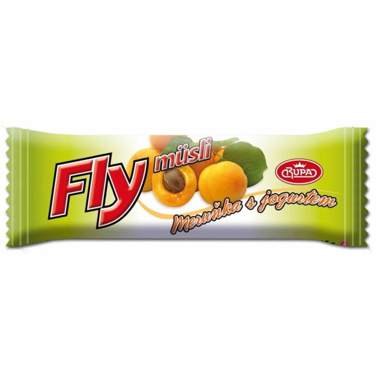 Obrázek k výrobku 4968 - Müsli tyč.FLY meruňka s jogurtem