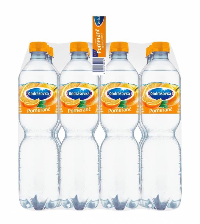 Obrázek k výrobku 4496 - Ondráš.PET 0.5l pomeranč