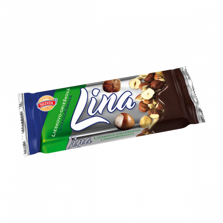 Obrázek k výrobku 4734 - Oplatka Lina oříšková v čokoládě