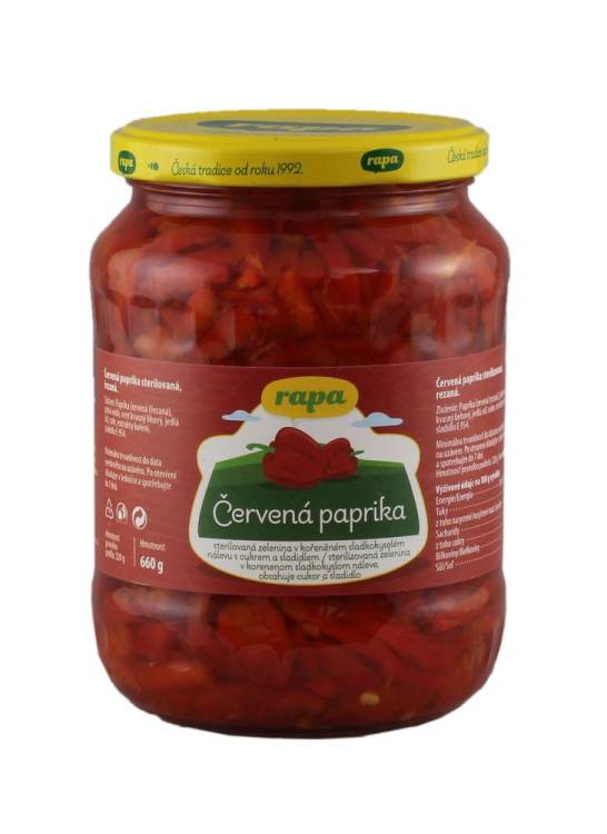 Obrázek k výrobku 2845 - Paprika červ.řez.Rapa