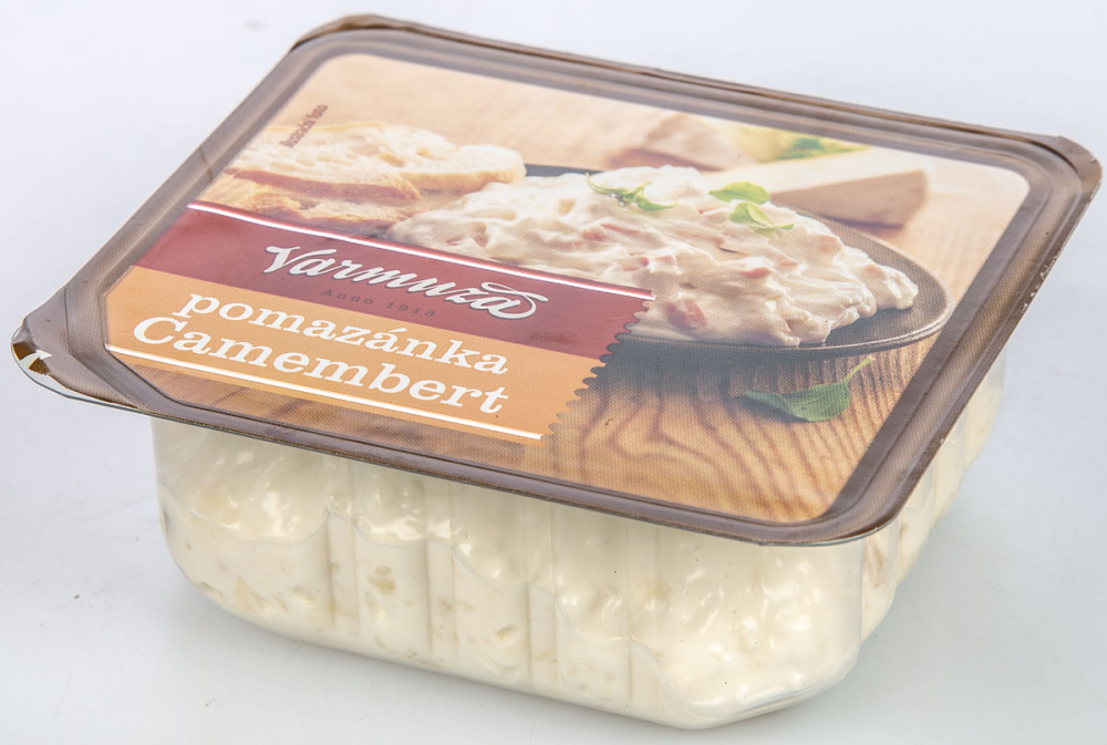 Obrázek k výrobku 2127 - Pomazánka VARMUŽA camembert