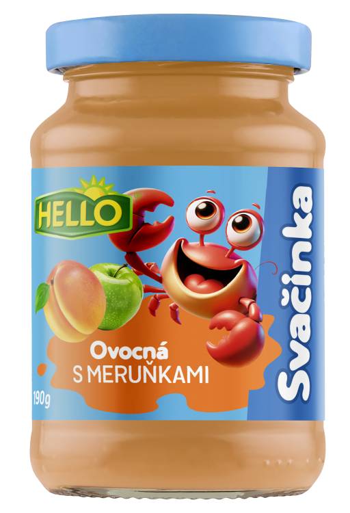 Obrázek k výrobku 2533 - Přesn.HELLO meruňka SKLO!