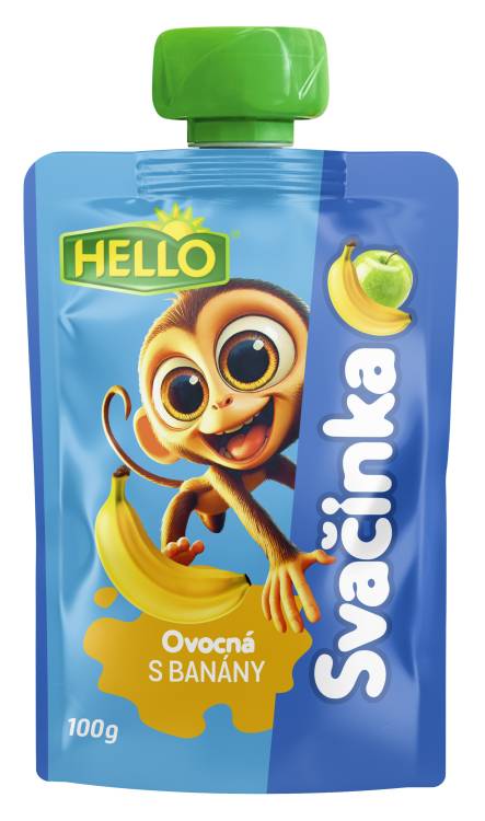 Obrázek k výrobku 2514 - Přesn.HELLO banán 85% ovoce