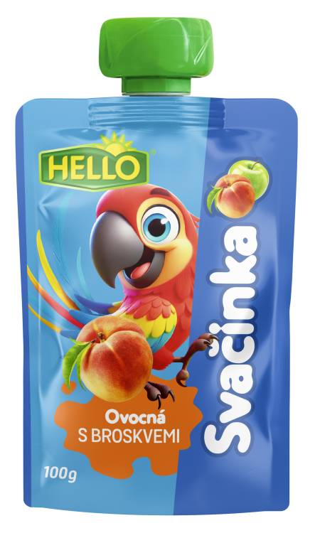 Obrázek k výrobku 2505 - Přesn.HELLO broskev 85% ovoce