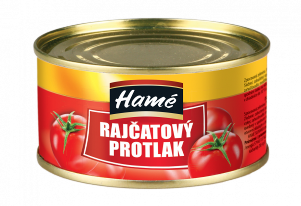 Obrázek k výrobku 2849 - Protlak rajčatový Hamé plech
