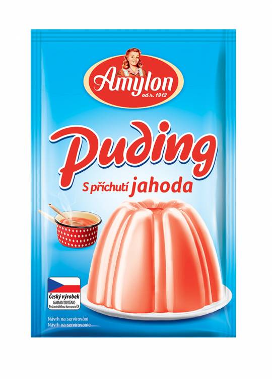 Obrázek k výrobku 2544 - Puding AMYLON jahodový