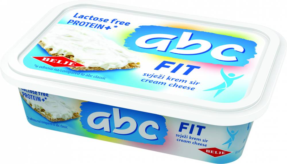 Obrázek k výrobku 5565 - Sýr ABC cream cheese FIT bez laktózy