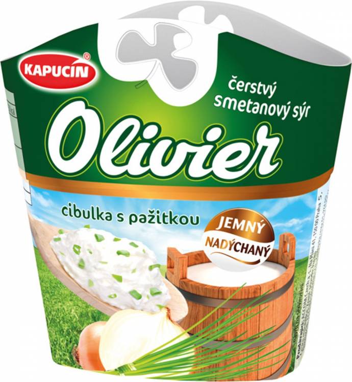 Obrázek k výrobku 2199 - Sýr čerstvý Olivier cibulka-pažitka