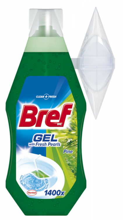 Obrázek k výrobku 5296 - WC Gel Bref fresh apple/pine