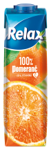 Obrázek k výrobku 4399 - Džus Relax 100% pomeranč