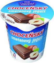 Obrázek k výrobku 2032 - Jogurt Choceňský čoko-oříškový