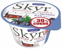 Obrázek k výrobku 2072 - Jogurt Skyr 0.1% borůvka -30% cukru
