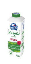 Obrázek k výrobku 5856 - Mléko acidofilní malinové Kunín
