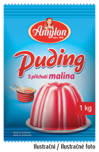 Obrázek k výrobku 3576 - Puding AMYLON malinový