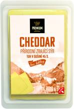 Obrázek k výrobku 5793 - Sýr plátky Cheddar bez laktózy